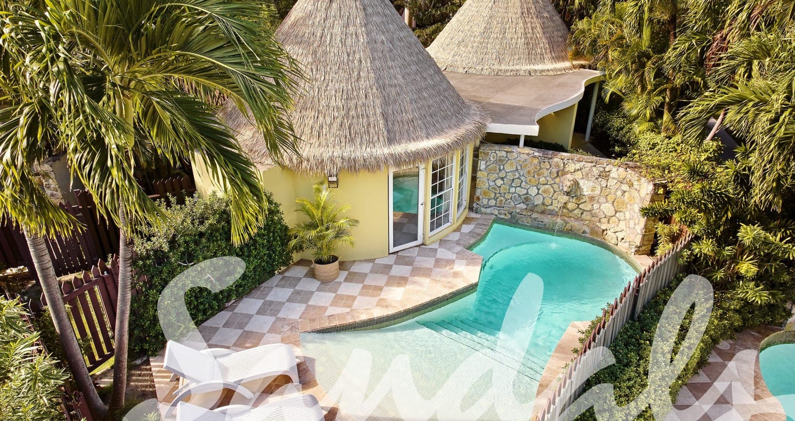 Caribbean Honeymoon Butler Rondoval with Private Pool Sanctuary (RP) at Sandals Grande Antigua