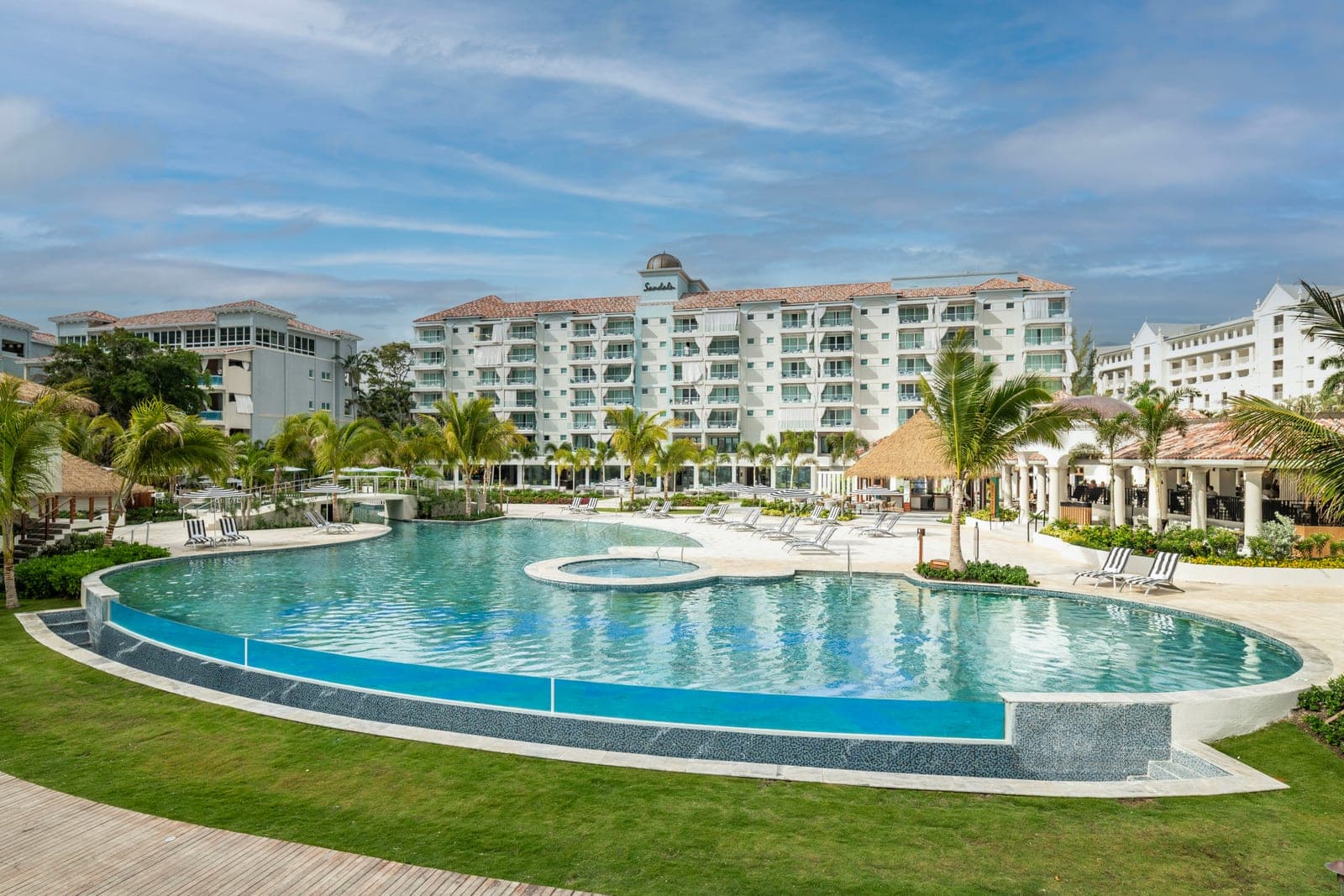 West Pool at Sandals Dunn's River