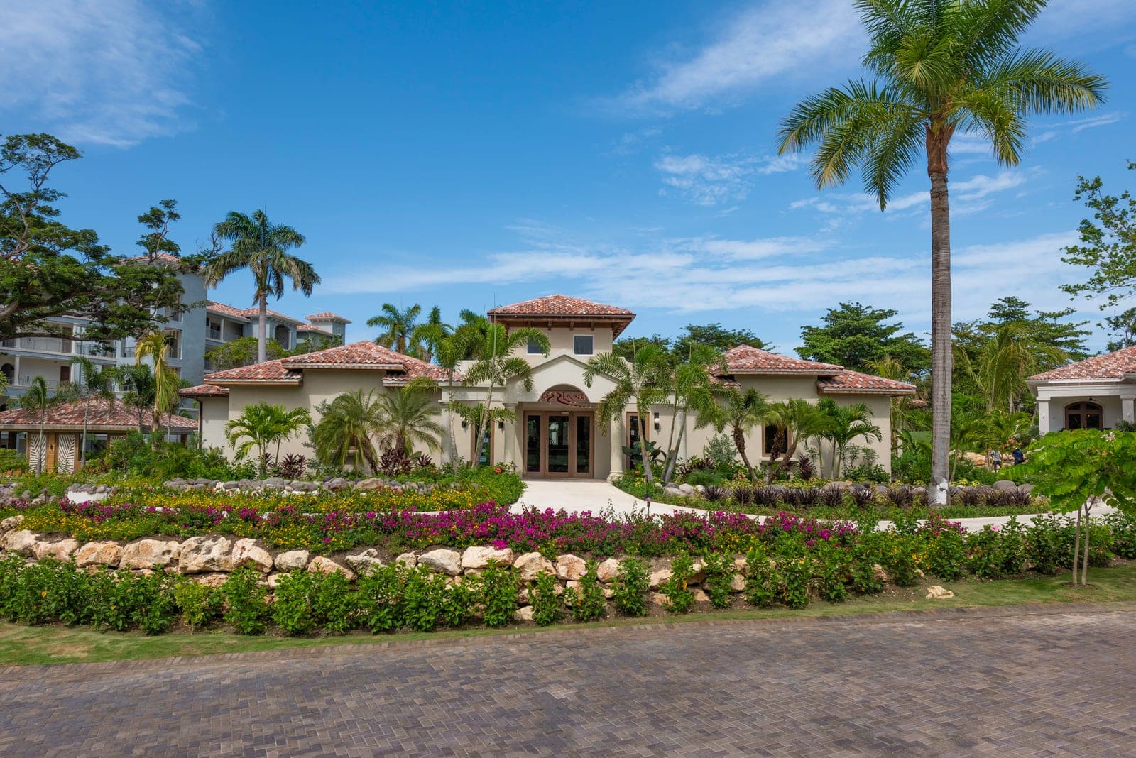Red Lane Spa exterior at Sandals Dunn's River