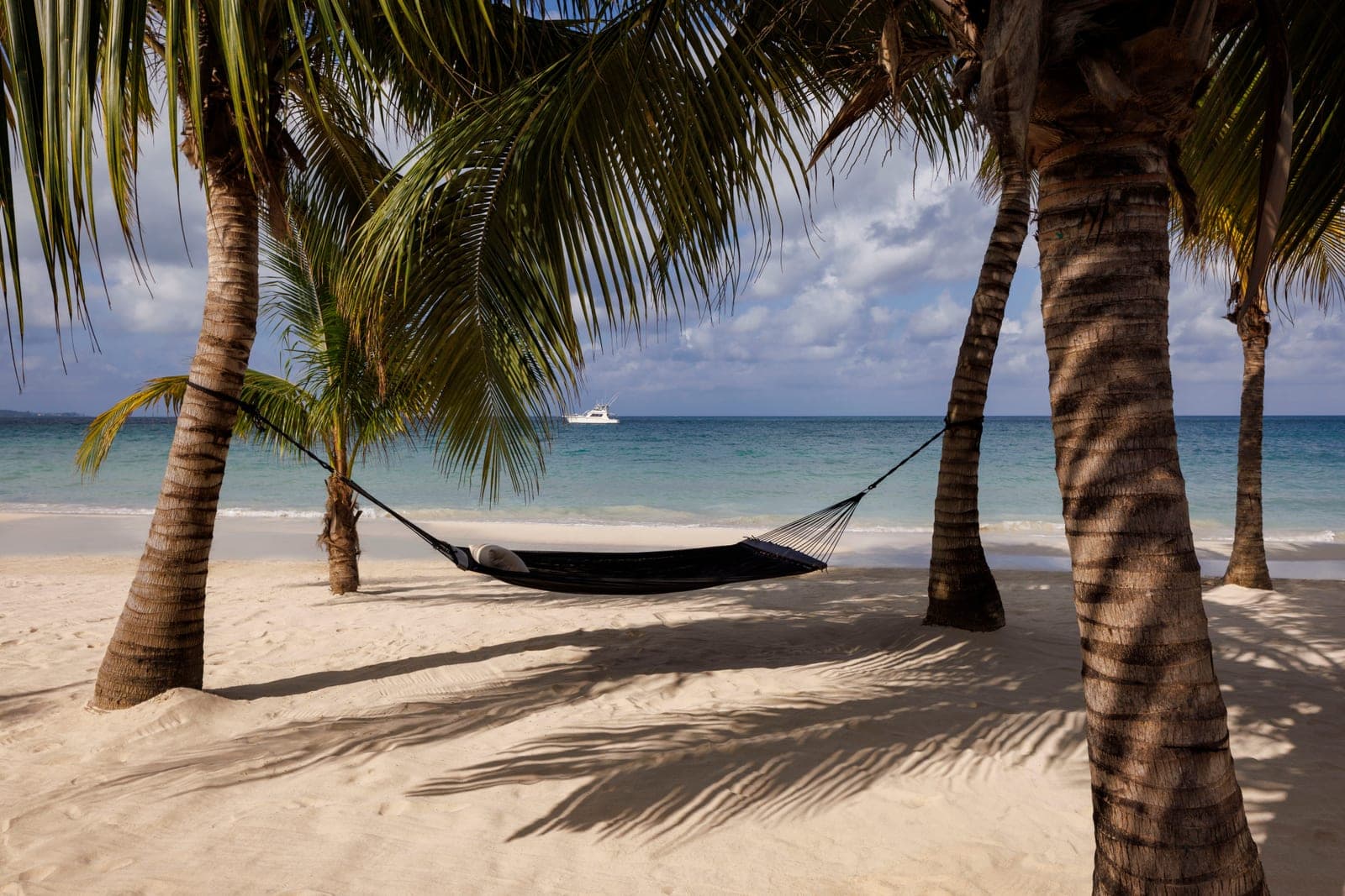 Hammock on the beach at Sandals Negril