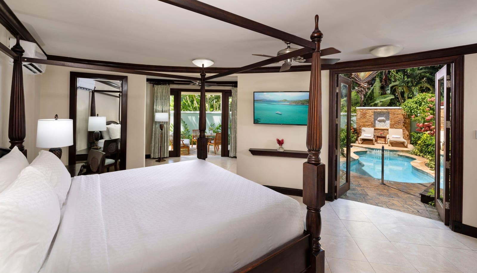 Palm Grove Honeymoon One Bedroom Butler Suite with Private Pool Sanctuary at Sandals Negril