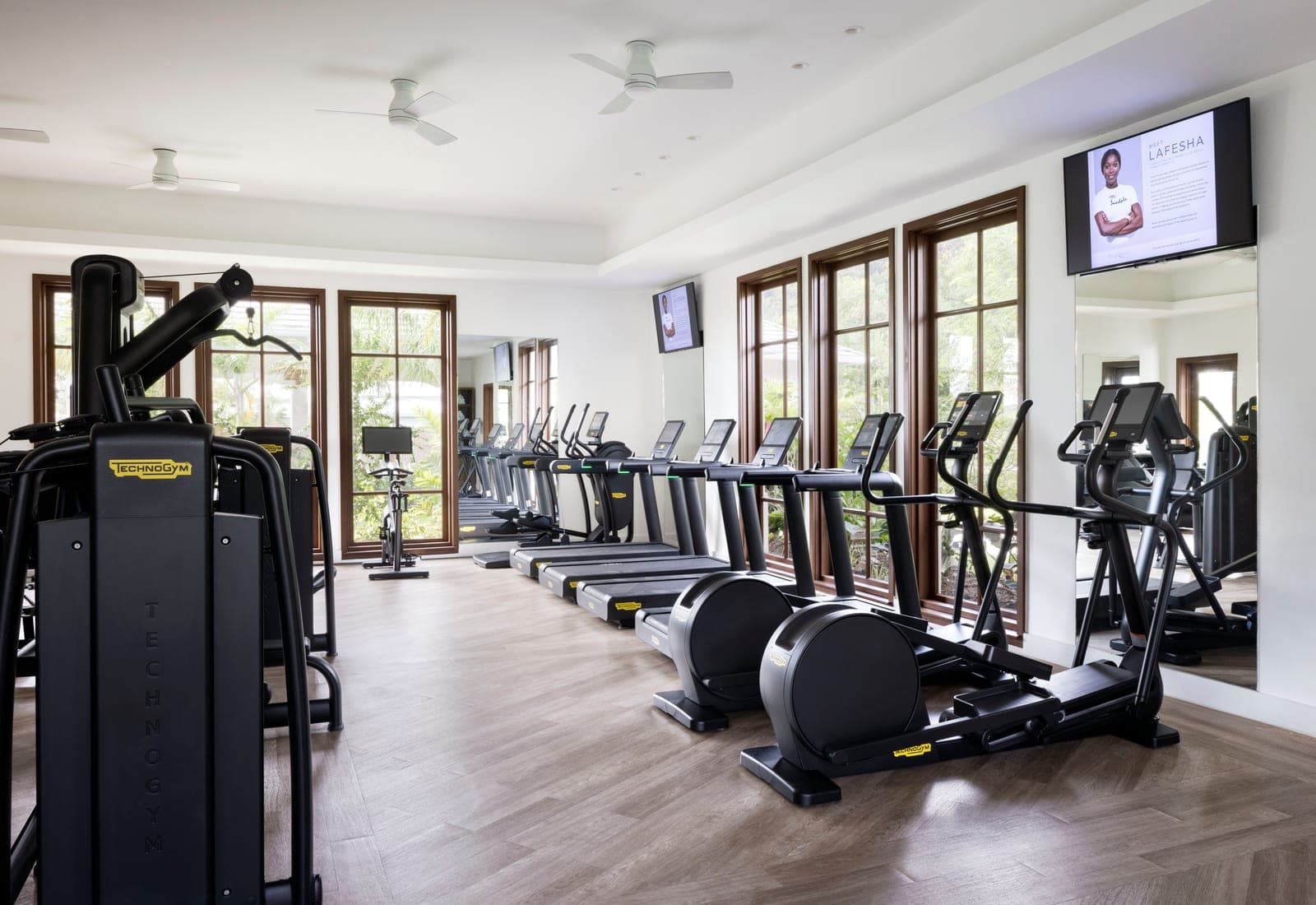 Fitness center at Sandals Saint Vincent