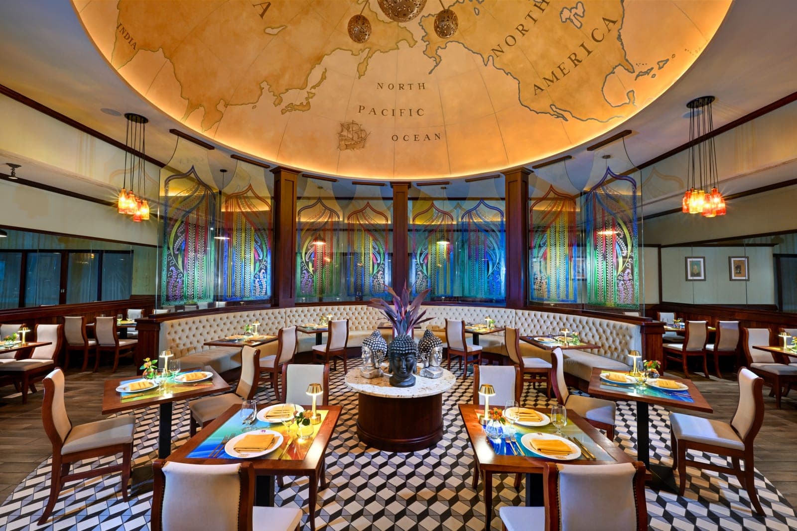 Bombay Club Indian restaurant at Sandals Barbados