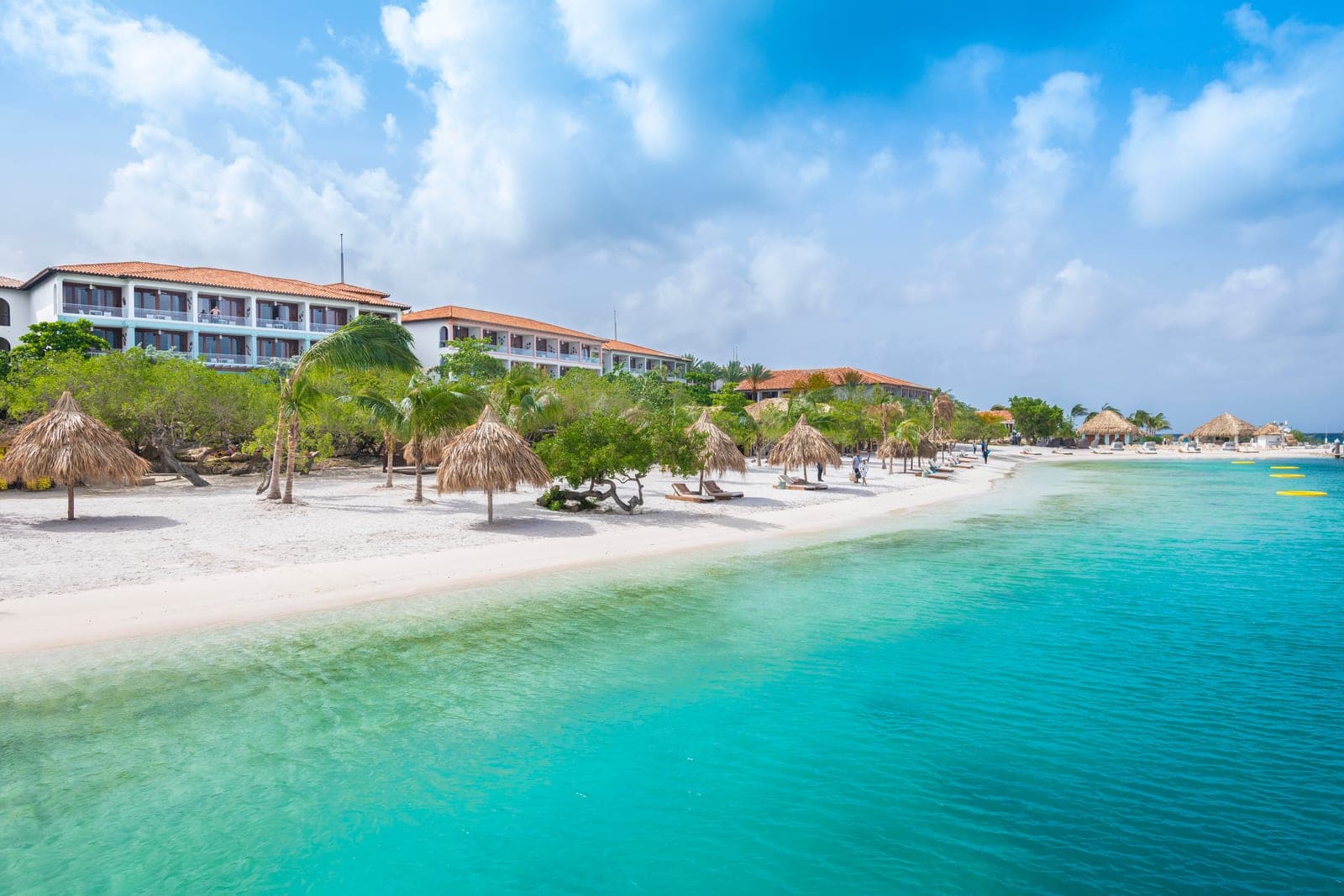The beach at Sandals Royal Curaçao