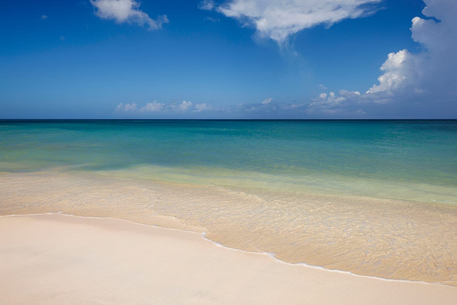 The beach at Sandals Montego Bay