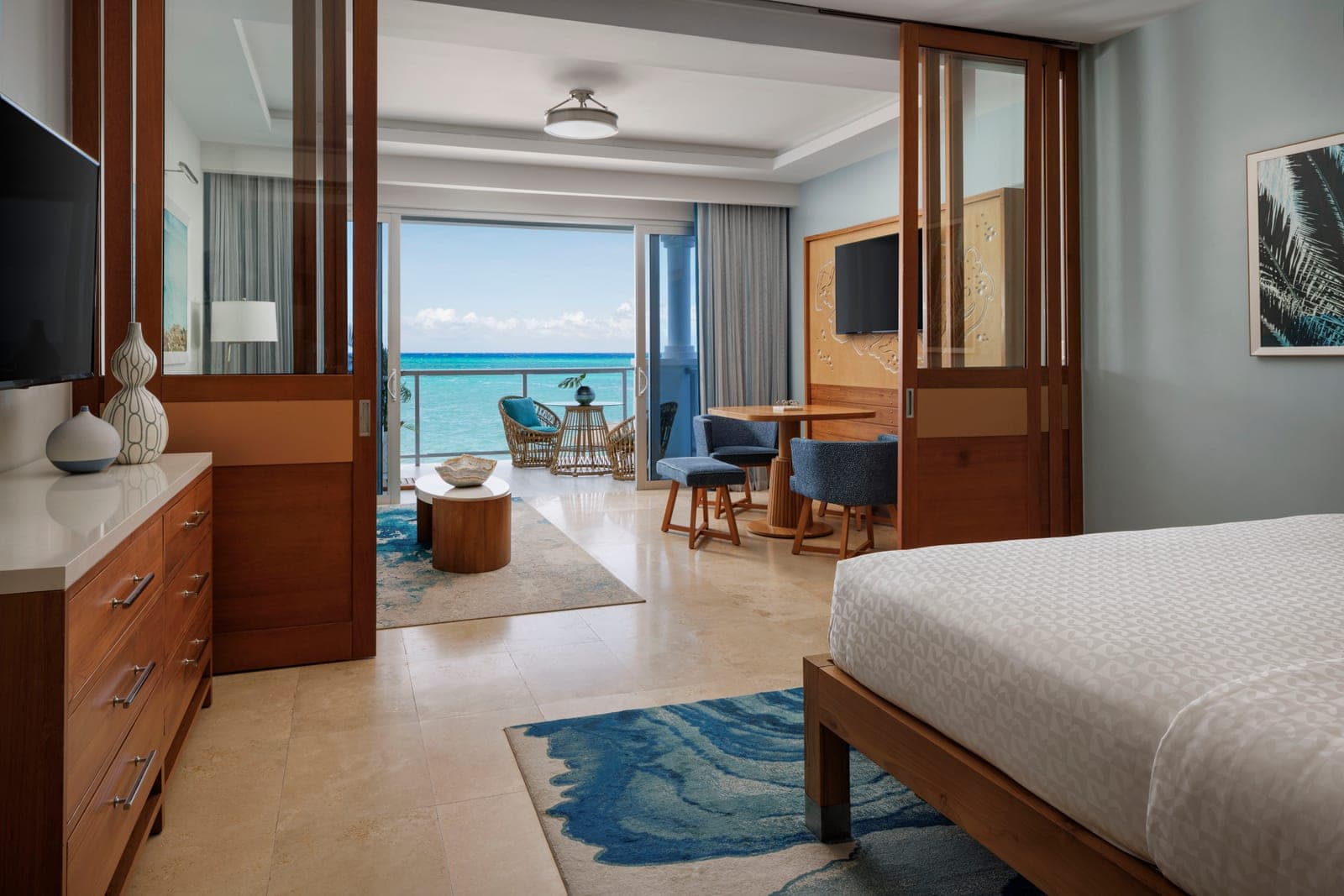 Beachfront Millionaire One Bedroom Butler Suite with Outdoor Tranquility Soaking Tub at Sandals Montego Bay